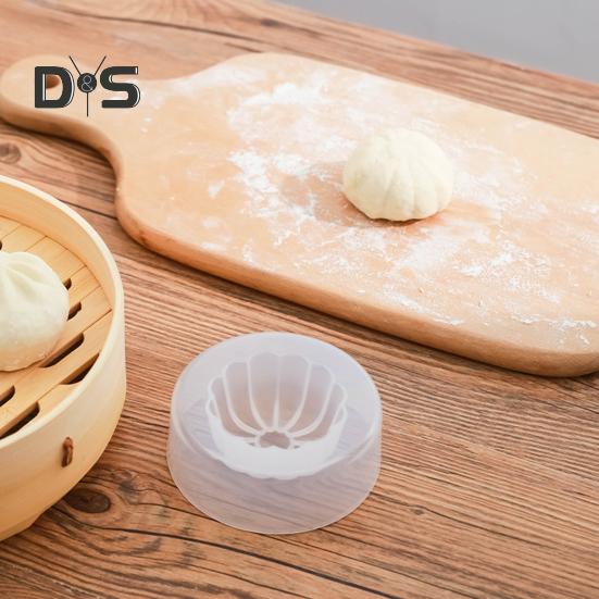 Легкая форма для изготовления булочек, гладкие края, практичная форма для приготовления паровых булочек для кондитерских изделий, пирогов, клецок