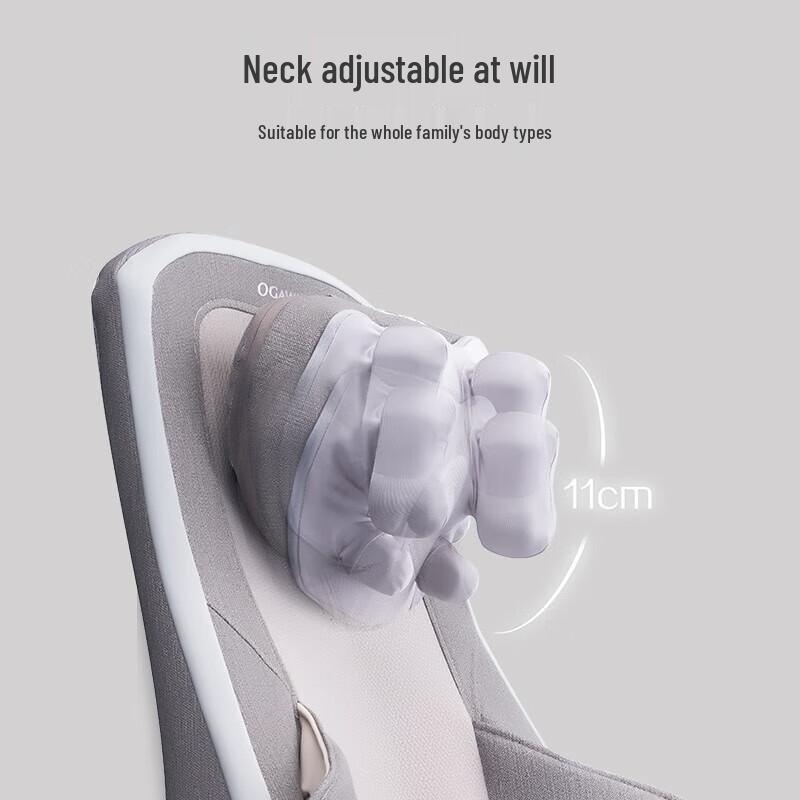 OGAWA Neck, Shoulder, Waist & Back Massage Cushion CN plug (adapter included)