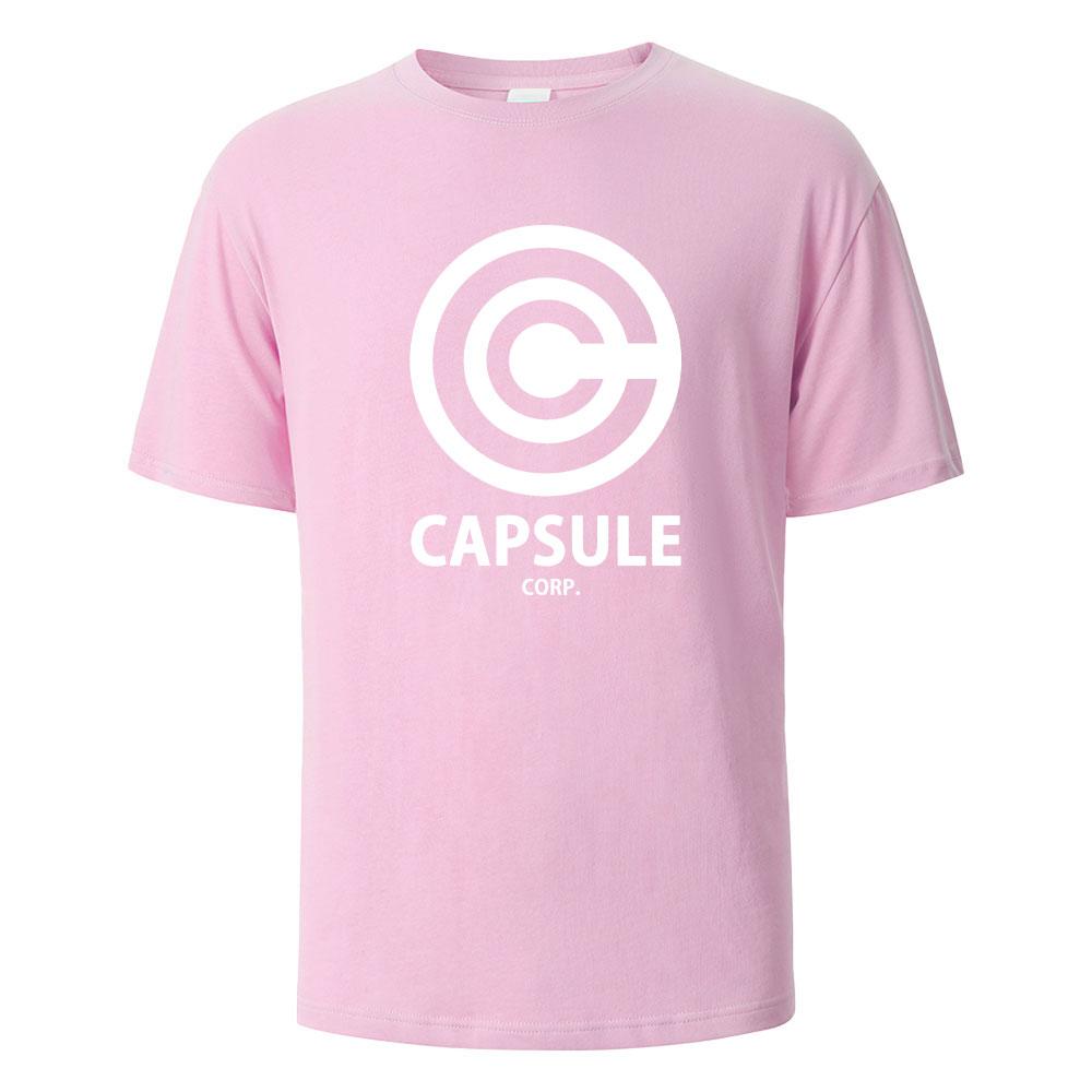 Capsule Print T-Shirt 100% Cotton Summer Tees For Men Women Oversize Casual Tops