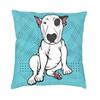 Подходит для автомобиля, дивана, наволочки, британский бультерьер, наволочка для подушки, кавайная, милая собака