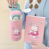 500ml Coffee Mug Stainless Steel Students Sippy Cup Cute Travel Water Bottle