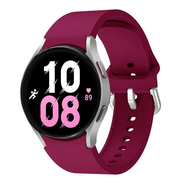 Ремешок для Samsung Galaxy Watch 5 4 44 мм 40 мм/4 классический 46 мм 42 мм браслет 20 мм силиконовый браслет Galaxy Watch 5 pro 45 мм ремешок