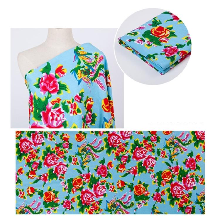 Цветочная хлопковая ткань для шитья, рукоделия, домашнего декора, ширина 160 см, швейная хлопковая ткань для аксессуаров к одежде