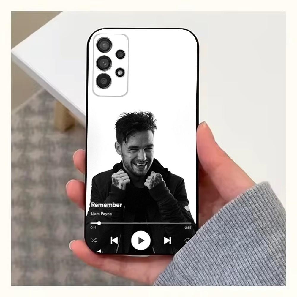 Singer L-Liam P-Paynes Phone Case For Samsung S25,S24,S23,S22,S20,S21,S10,Ultra,Plus,Lite,FE,Soft Silicone Black Cover