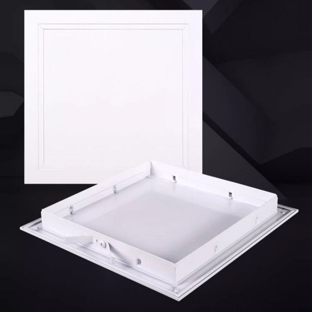 Durable Aluminum Alloy Access Panel White Snap-on Type Inspection Door Anti-corrosion Removable Wall Access Hatch Cover