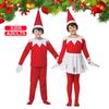 Soft And Breathable Cotton Elf On The Shelf Costume For Halloween
