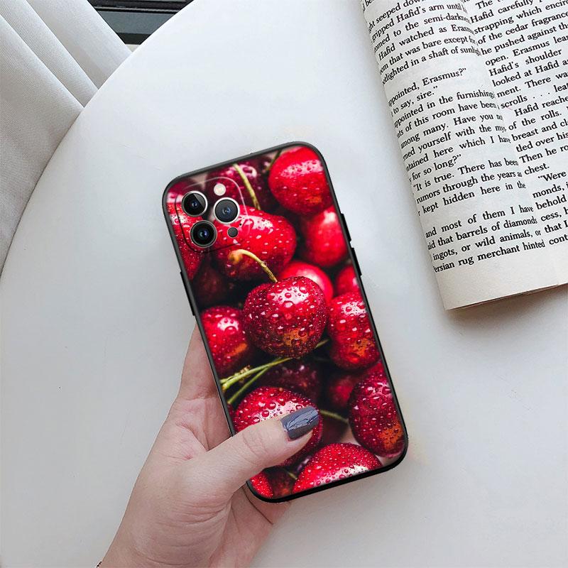 Вишневый летний фрукт Новый высококачественный чехол для телефона для Xiaomi Poco C40 C50 C51 C55 C65 C71 C75 F2 F3 F5 F6 F7 Pro Ultra