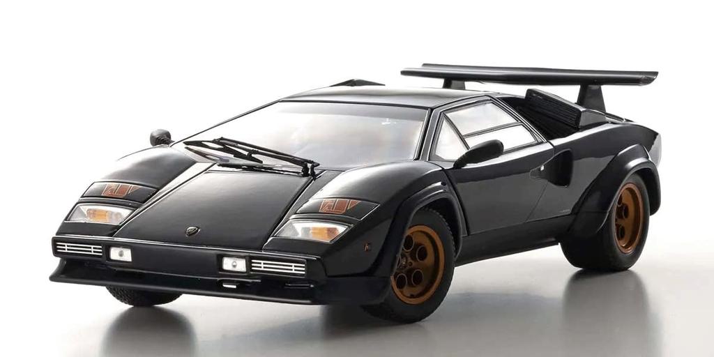Kyosyo Original Lamborghini Countach Walter Wolf темно-синий готовый продукт 1/18