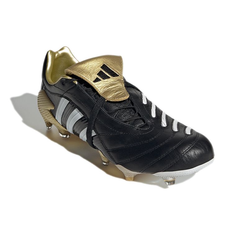 Adidas Predator Pulse FG Black Gold Metallic Мужские кроссовки Core-Black Zero-Metallic GX0219