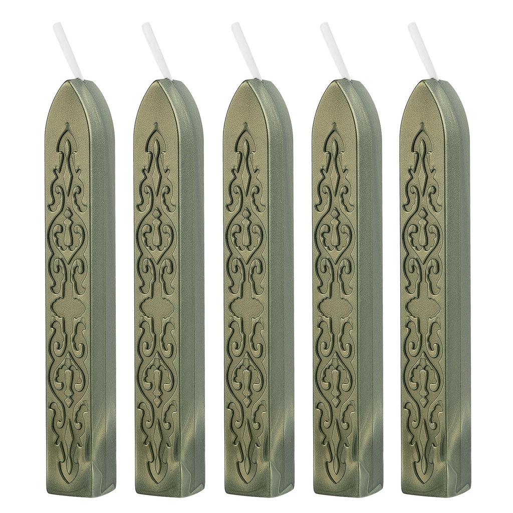 5 шт. восковых печатей, антикварные восковые печатей с фитилем для почтового письма, ретро-винтажная восковая печать, приглашение на свадьбу