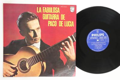 Виниловая пластинка ПАКО ДЕ ЛУСИЯ La Fabulosa Guitarra SFX7441 PHILIPS Япония Латинская Подержанная