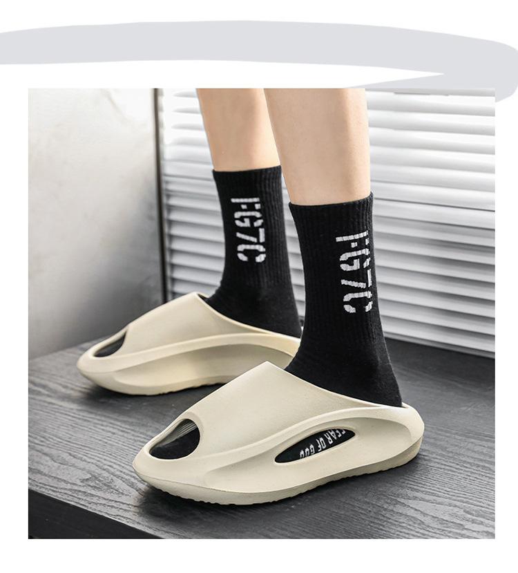 Модные летние тапочки большого размера 49 для мужчин и женщин, мягкие тапочки из ЭВА для дома, сандалии, легкая пляжная обувь, мужские тапочки, шлепанцы, теннис