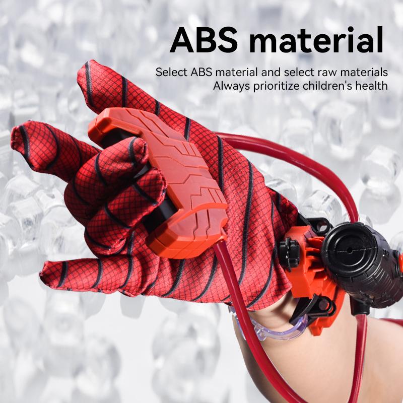Водяной пистолет-паук, летняя игрушка для стрельбы с запястья, пластиковая с перчатками, для детей, реквизит для косплея, игры