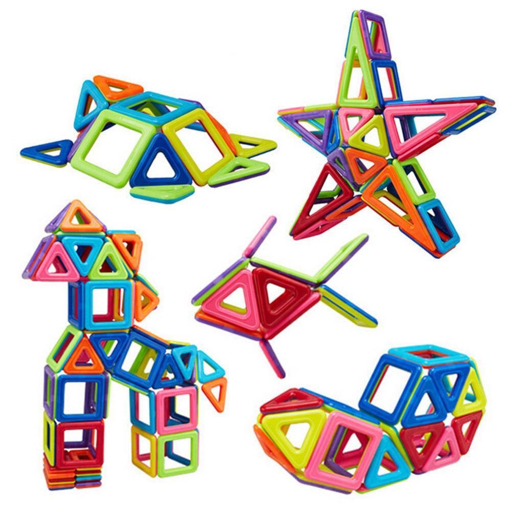 76 PCS Magician Magnetic Building Sets Educational Toys Boys Girls Toy