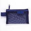 Transparent Nylon Mesh Pencil Pouch Toiletry Carry Pouch Portable Organizer Sticker Tape Accessories