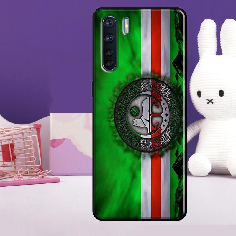 Чечня Волк Чеченский Флаг Чехол Для Oppo A18 A38 A78 A98 A58 A60 A80 A40 A96 A76 A16 A94 A74 A54 A15 A17 A57 A77 A5 Pro