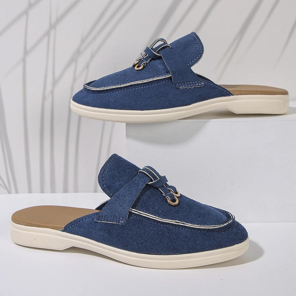 Новые повседневные туфли-лодочки на плоской подошве с замком и кисточками, модные женские туфли на одинарной платформе, брендовые тапочки с металлической пряжкой, удобная обувь без шнуровки