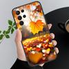 Чехол для телефона 'Лист Листья' для Samsung S25 S24 S23 S22 S21 S20 Ultra S20 S22 S21 S21 S20 FE S24 Plus