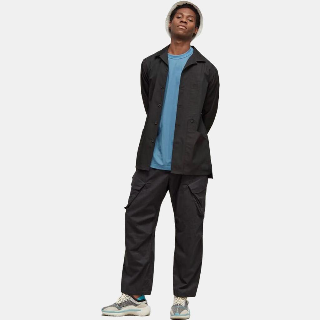 Y-3 Однотонные спортивные брюки прямого кроя с карманами, свободные повседневные брюки, мужские брюки, черные H63028