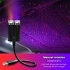 Автомобильный Светодиодный Светильник Звездное Небо для Салона Мини LED 5V Проектор Звездной Атмосферы Декорация USB Ночной Фонарик Домашний Декор Галактическая Лампа