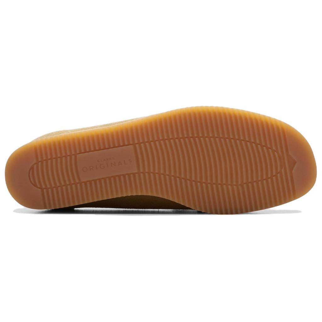 Clarks Оригиналы Wallacraft Пчела Клен Замша Женские Кроссовки Коричневые 26173498