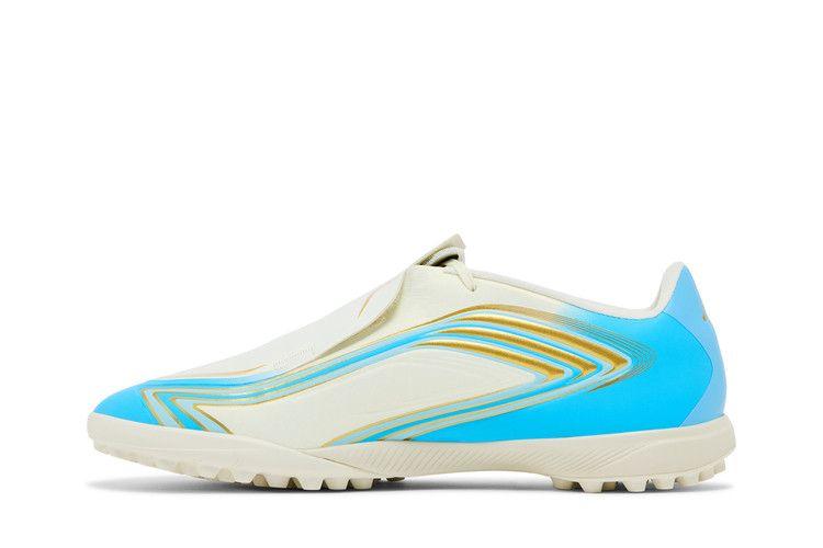 Унисекс кроссовки adidas F50 League TF Messi El Ultimo Tango Pack Слоновая кость/Полуночно-синий взрыв/Ледяно-синий