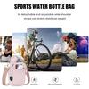 Sports Water Bottle Bag Thermal Insulated Kettle Holder Lightweight Crossbody Water