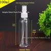 Transparent PET Plastic Spray Bottle - 30, 50, 100 Ml for Cosmetics, Perfume, and Alcohol.