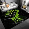 1 шт. Коврик для прихожей с логотипом Monster Energy, Нескользящий коврик, Ковер для комнаты, Декор для улицы, Кухонный коврик, Придверный коврик - Можно стирать в машине, Легко чистить