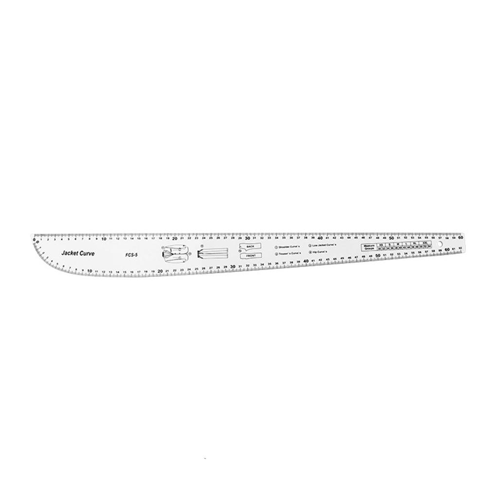 Acrylic Patchwork Ruler Curve Template Tailoring Dressmarking Decor for Child Student Stationery Drawing Tool