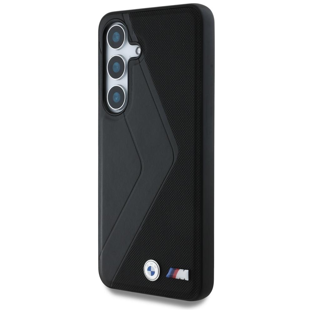 Etui do Samsung Galaxy S25 BMW MagSafe Skóra Czarne
