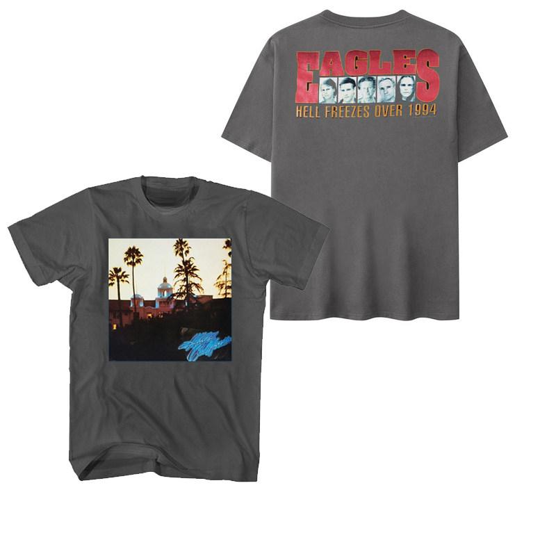 Новая мужская футболка 1994 года Eagles Hotel California California Hotel Памятная Винтажная