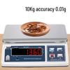 Haozhan 10kg/0.01g High-Precision LED Electronic Platform Scale