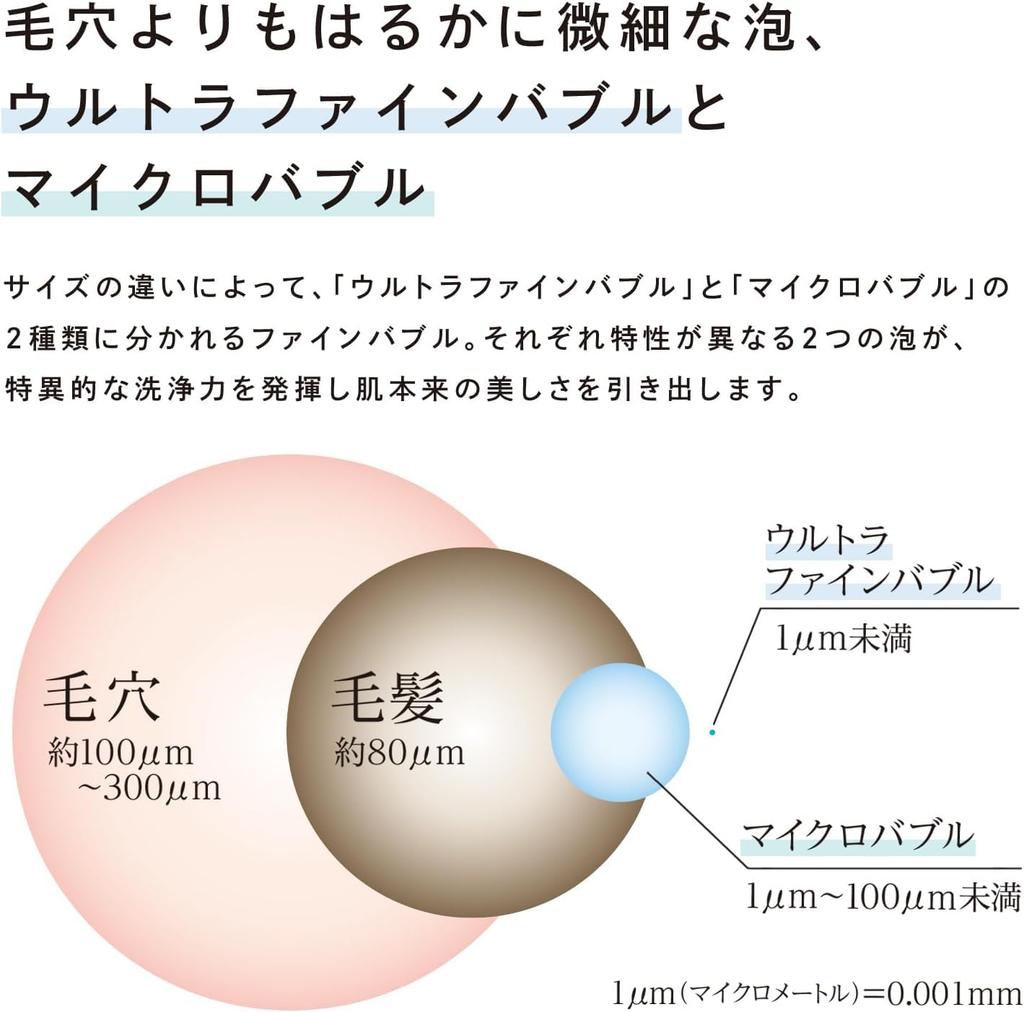 Store ReFa FINE BUBBLE FINE BUBBLE U White Shower Head with Shopper Nano Bubble Bath Supplies Bath New Model [Official Only] U/ReFa