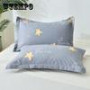 Pure Cotton Pillow Cover A Pair of Thick Cotton Printed Large Pillow Cover Adult Pillow Set