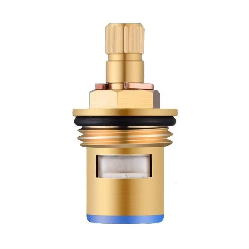 Универсальные Replacement Tap Valves Латунные Керамические Дисковые Внутренние Клапаны для Смесителя для Ванной Комнаты, По Часовой Стрелке Или Против Часовой Стрелки