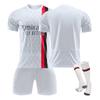 23-24A.C. Milan Away Jerseys Sports Team Uniform Set Football Training Suit Set