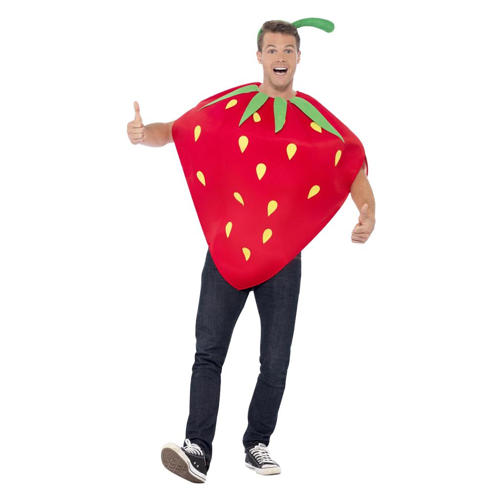 Smiffys Unisex Adult Strawberry Costume