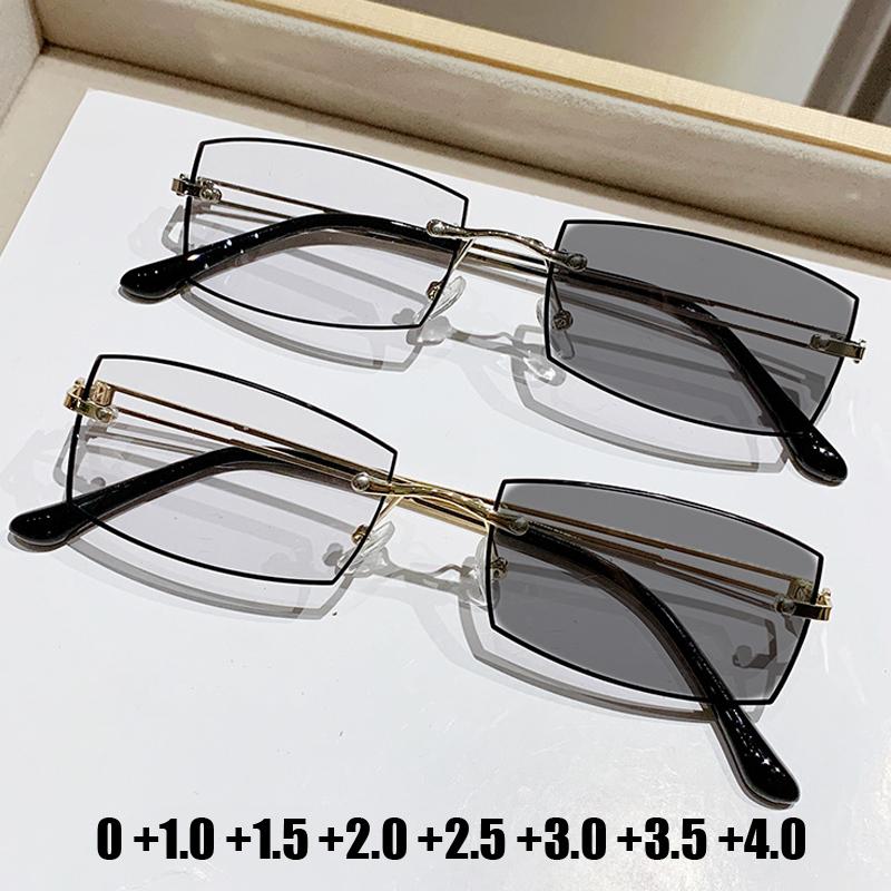 Квадратная оправа фотохромные очки для пресбиопии новые трендовые очки для чтения с защитой от синего света ультралегкие ретро компьютерные очки до +4.0