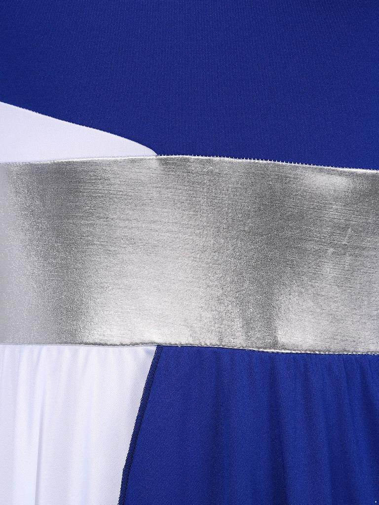 Асимметричное платье-туника для хвалы для девочки, лирическая танцевальная одежда, платье с цветными блоками для выпускного вечера