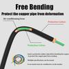 Copper Pipe Protector PE Plastic Pipe Bending Tool Anti-Deformation Copper Pipe Protection Tube for Air Conditioning