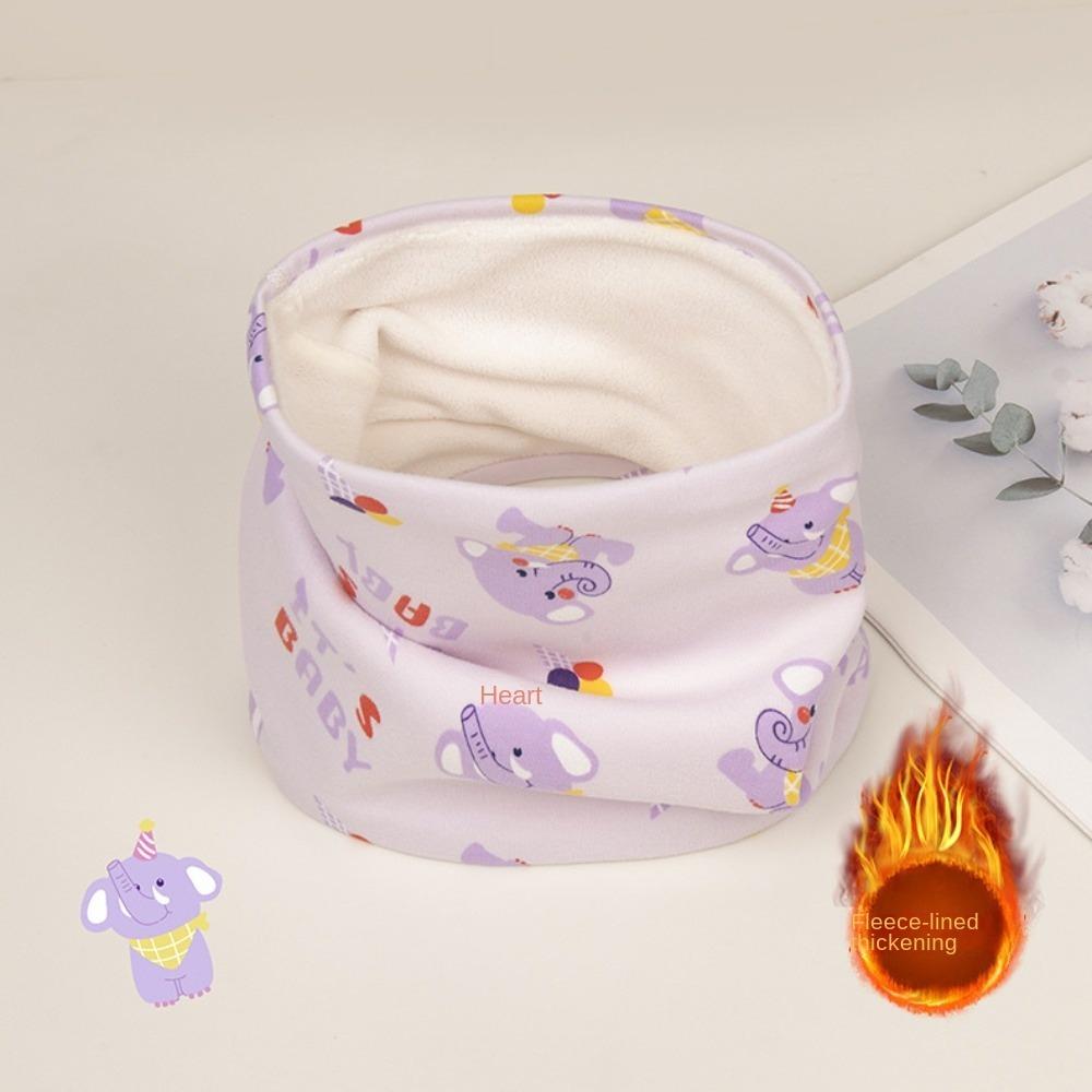 0-16 лет Утепленный детский зимний шарф Флисовая манишка для маленьких мальчиков и девочек