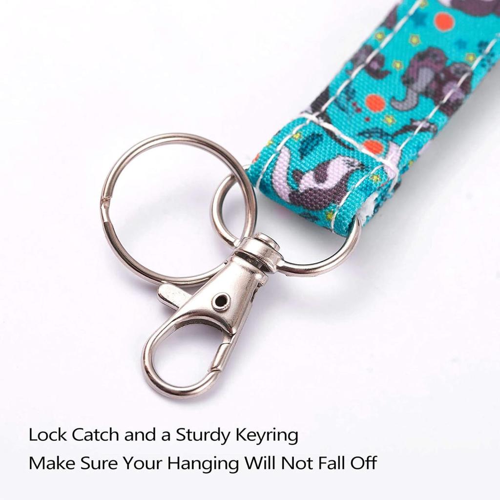 Otter Lanyard Gifts Lanyards for ID Badges Keys Long Neck Cute Cartoons Anime Otters Gift for Women Teacher Lanyard String for Kids