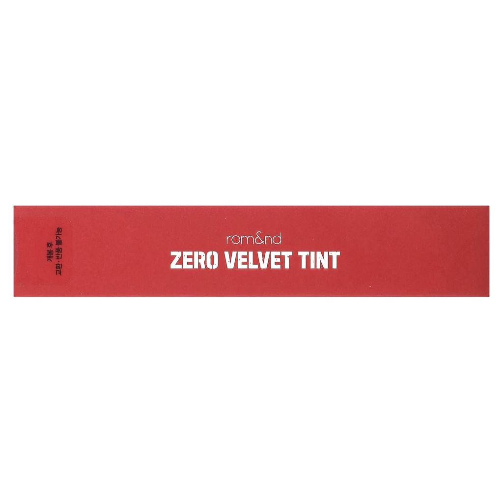 Rom&nd Zero Velvet Tint, 24 Fade Red, 5.5G