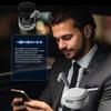 Наушники-переводчик с ИИ в реальном времени, совместимые с Bluetooth 5.4, с шумоподавлением, двусторонний голосовой переводчик, водонепроницаемая гарнитура-переводчик
