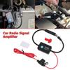 Universal Practical FM Signal Amplifier Anti-interference Car Antenna Radio FM Booster Amp Automobile Parts For 12V Car Radio