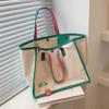 Женская сумка через плечо Цветная холщовая сумка Сумка Art Canvas Mom Bag Кошельки и сумки