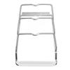 Housewares Hanging Pan Lid Rack 3 Tier Aluminum Alloy Cabinet Pot Lid Holders Organizer for Plates Cookie Sheets