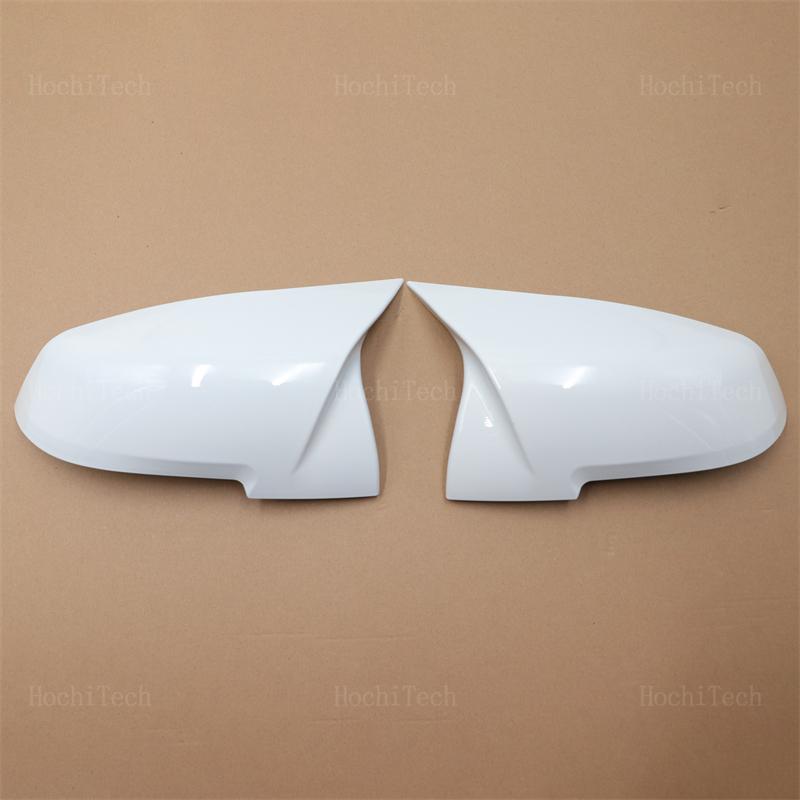 Белый чехол для зеркала заднего вида, крышка бокового зеркала для BMW 1 2 3 3GT 4 X1 E84 M2 i3 Series F20 F21 F22 F23 F30 F31 F32 F33 F34
