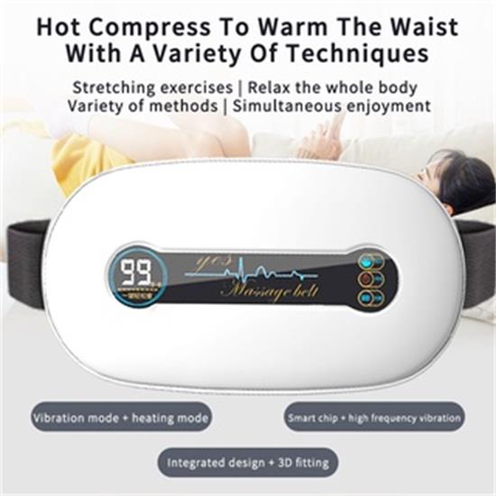 JINKAIRUI Массажер для живота, фитнес-оборудование, пояс, инфракрасный свет, горячий компресс, фитнес-массажер для талии